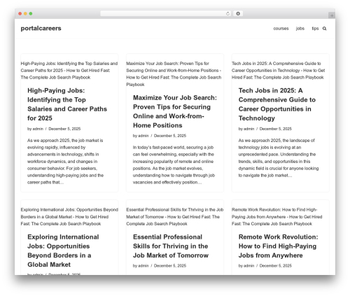 Ad Refresh Control (ad-refresh-control) free WordPress plugin - portalcareers.com