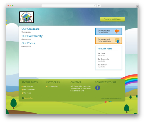 Peekaboo WordPress website theme - lpbwacademy.com