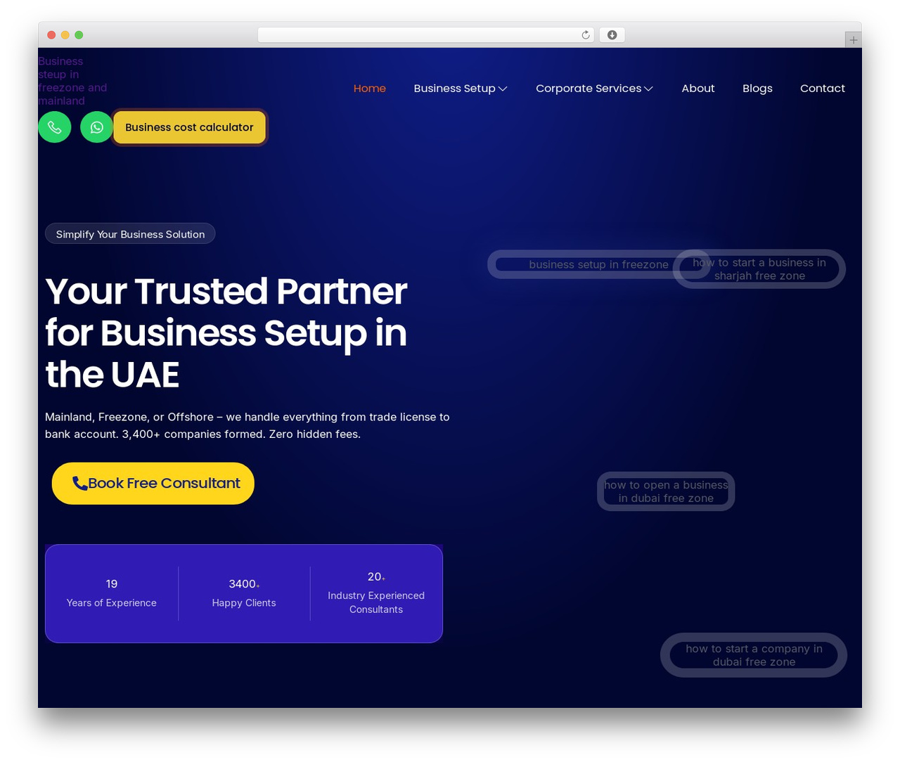 Profecient Theme WordPress website theme - helensons.ae