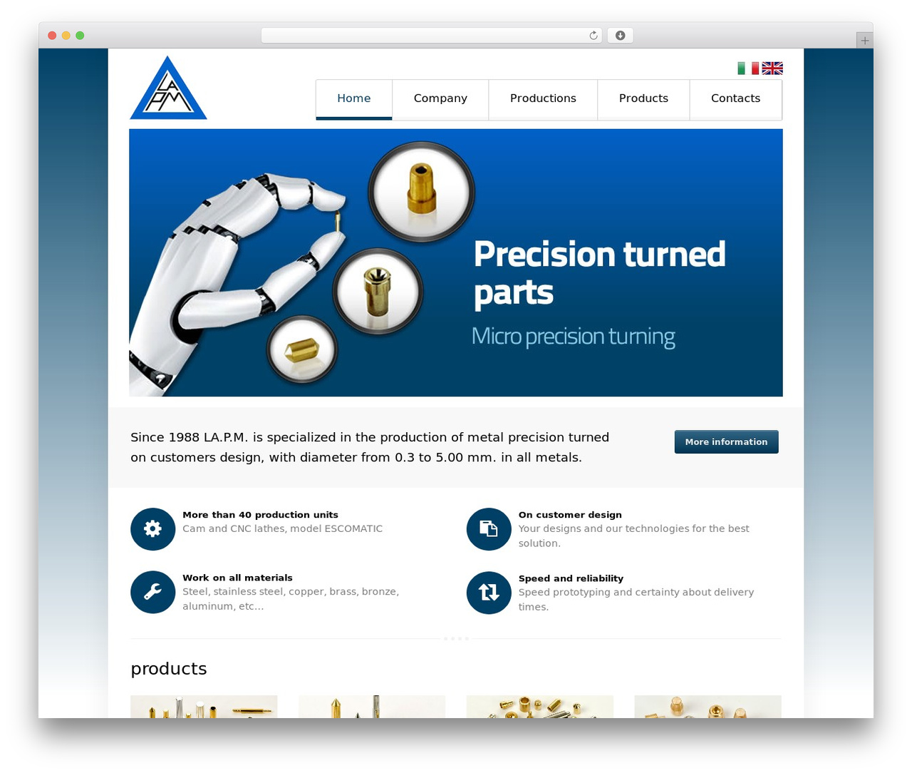 Quickess Corporate WordPress Theme WordPress pizza theme - lapm.it