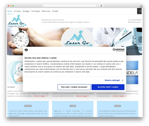 Startup premium WordPress theme - lasergo.it