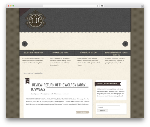 Theme WordPress Special - loyduglow.com