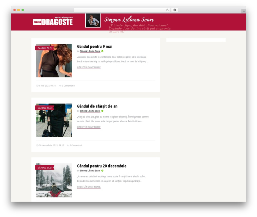 Theme WordPress The Frog - liliana.revistatango.ro