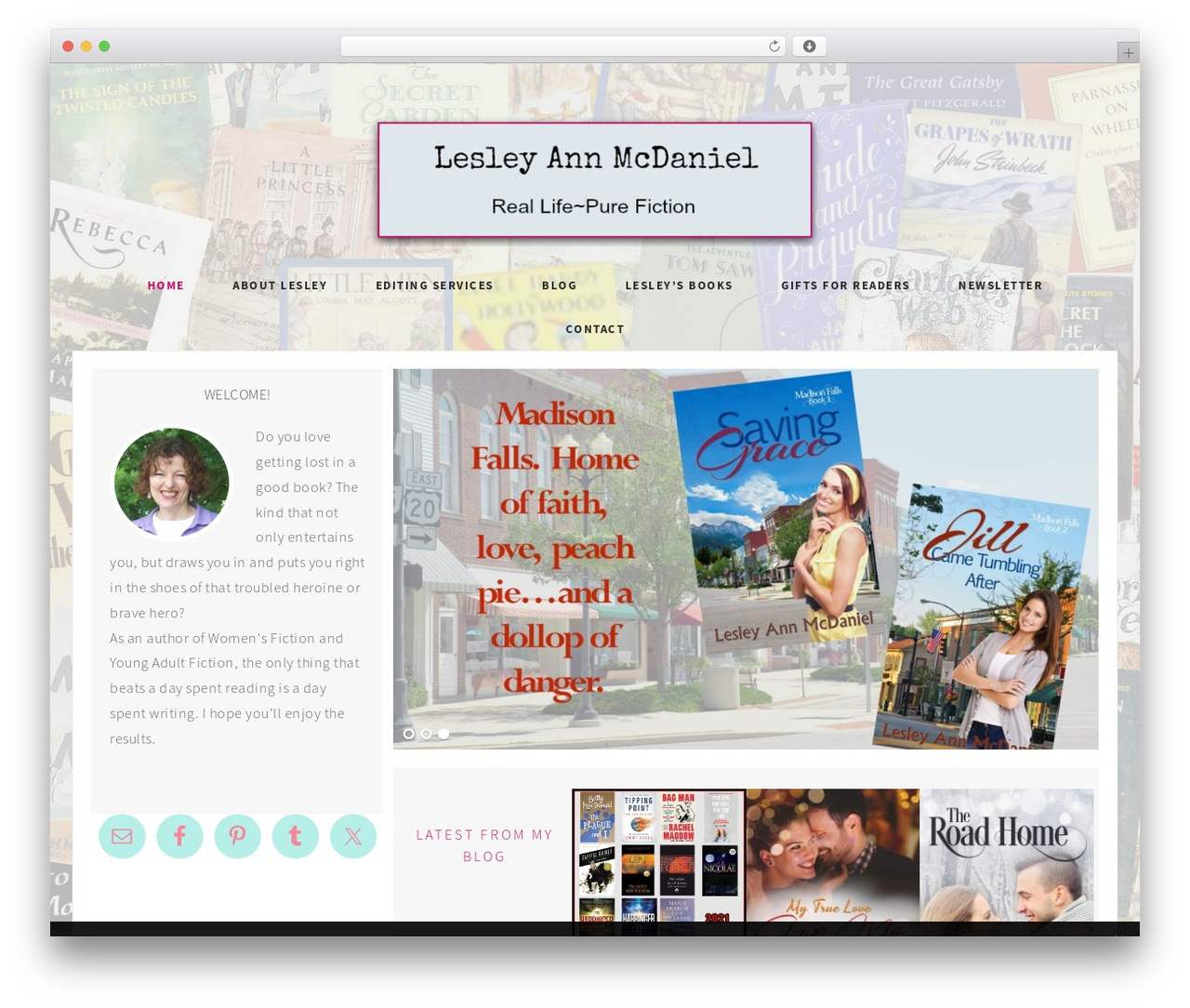Theme WordPress Adorn Theme - lesleyannmcdaniel.com