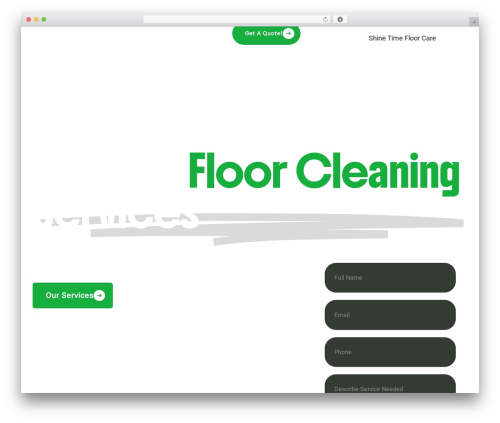 Pavo core WordPress plugin - shinetimefloorcare.com