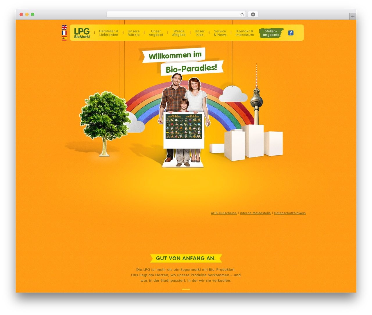 Theme WordPress LPG Custom Theme - lpg-biomarkt.de