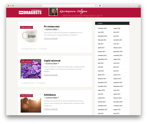 Theme WordPress The Frog - lacramioara.revistatango.ro