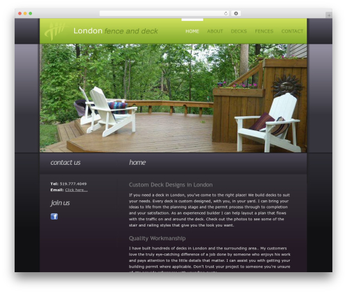 Theme WordPress VectorLover - londonfenceanddeck.com