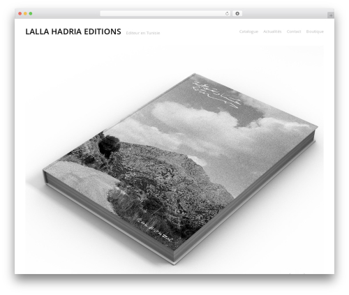 Themezilla Agency WordPress theme - lallahadriaeditions.com