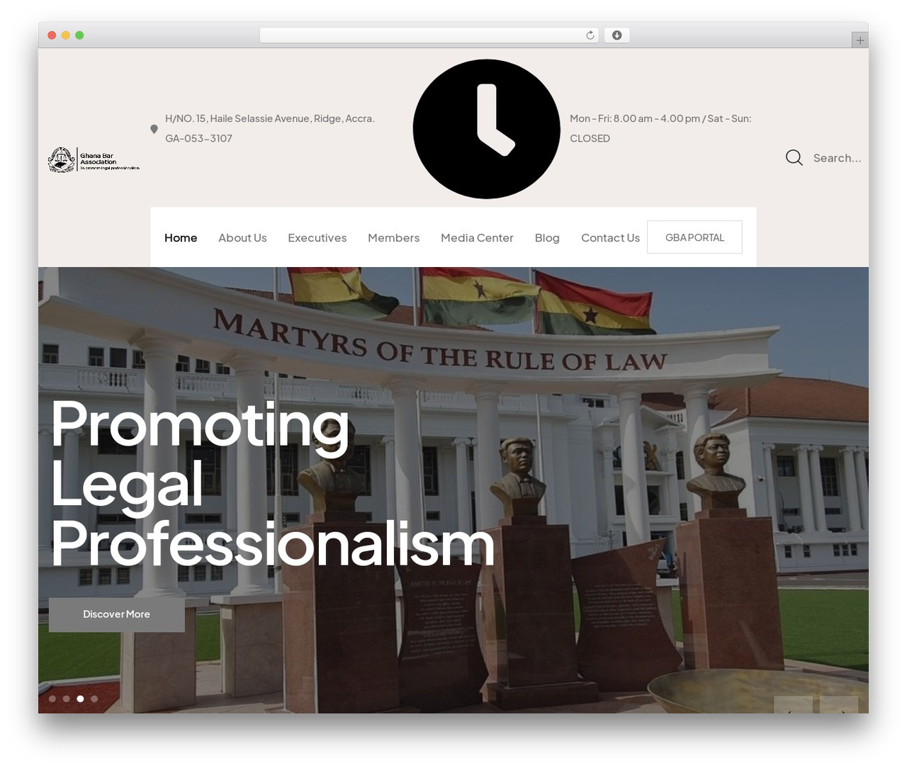 Treck WordPress theme - ghanabar.org Treck WordPress theme - ghanabar.org