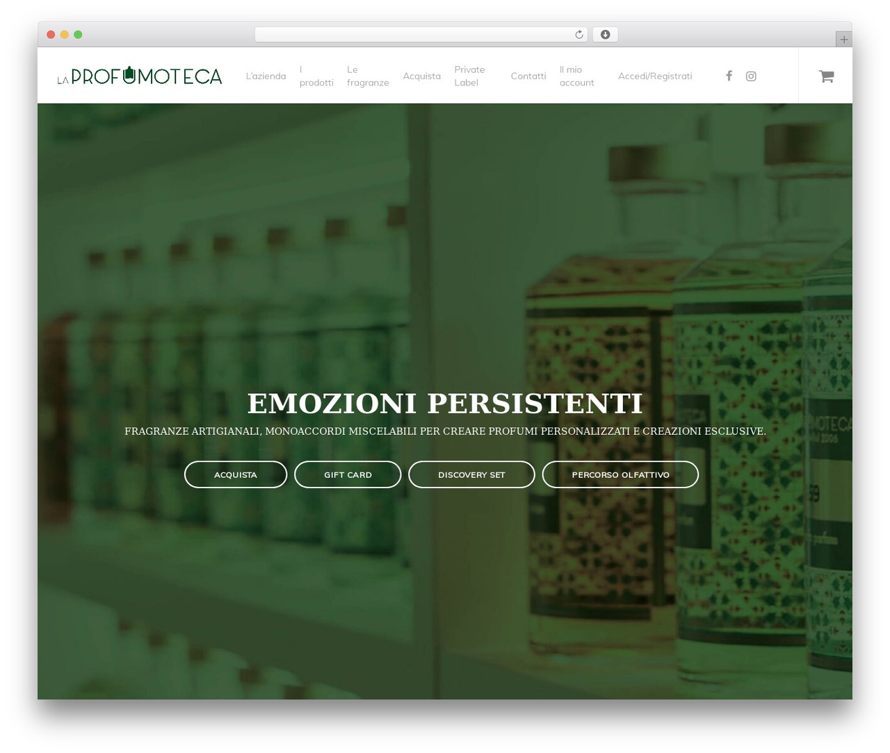 WordPress theme Salient - laprofumoteca.it WordPress theme Salient - laprofumoteca.it