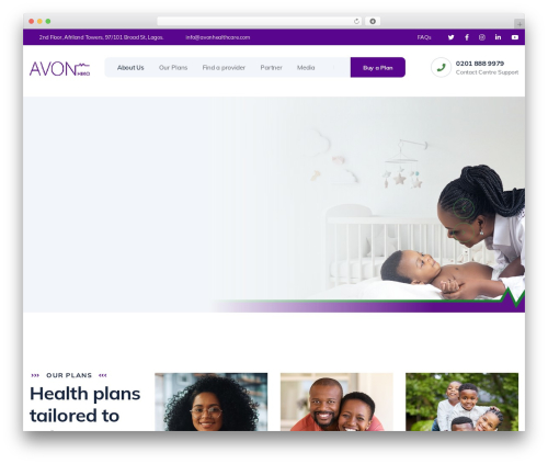 Insur addon WordPress plugin - avonhealthcare.com