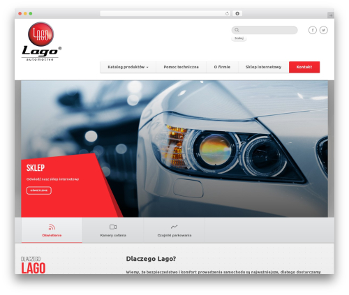 WordPress theme Lago - lago.pl