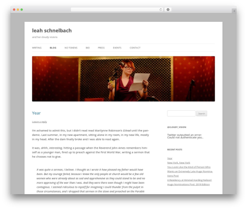 Twitget (twitget) free WordPress plugin - leahschnelbach.com