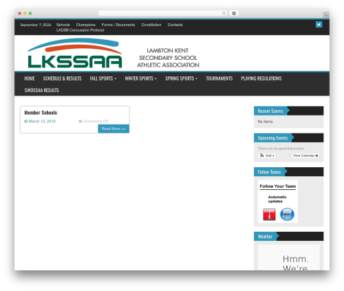 WP FanZone WordPress theme - lkssaa.ca WP FanZone WordPress theme - lkssaa.ca