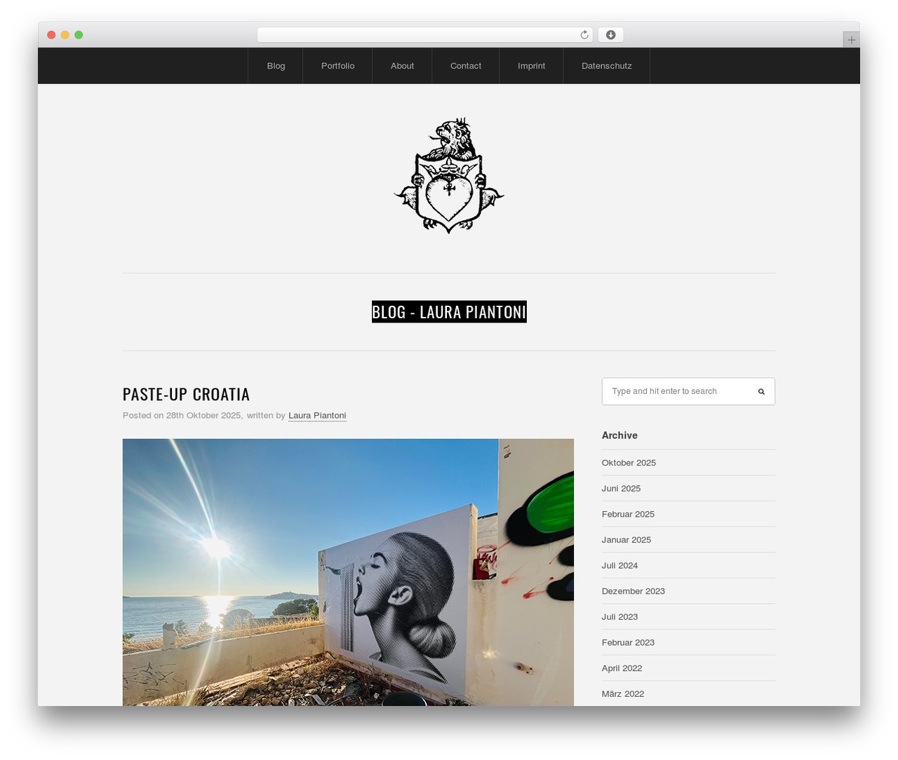 WP theme Board - laurapiantoni.de WP theme Board - laurapiantoni.de