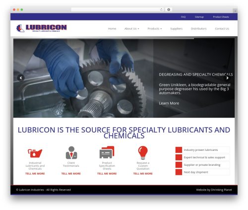 WP theme nevermind - lubricon.ca