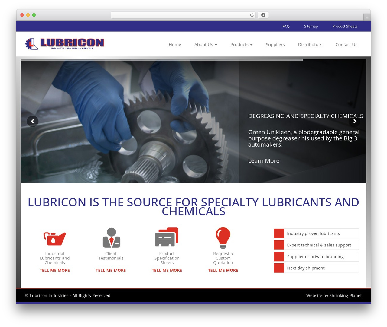 WP theme nevermind - lubricon.ca