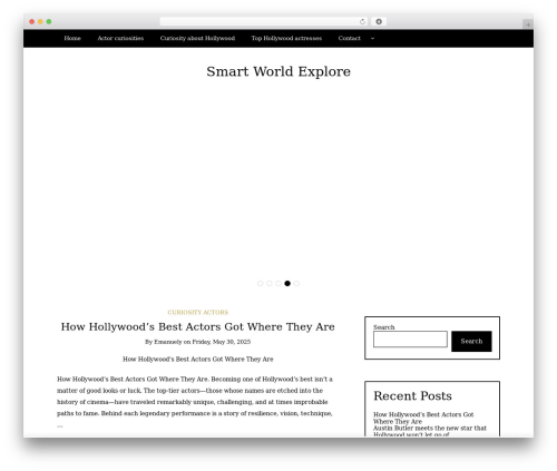Writee WP theme - smartworldexplore.com