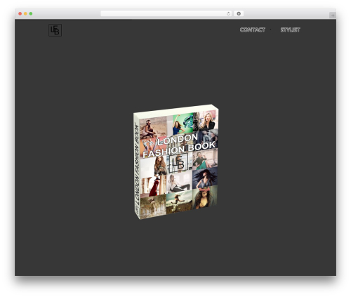 Wi portfolio WordPress plugin - londonfashionbook.co.uk