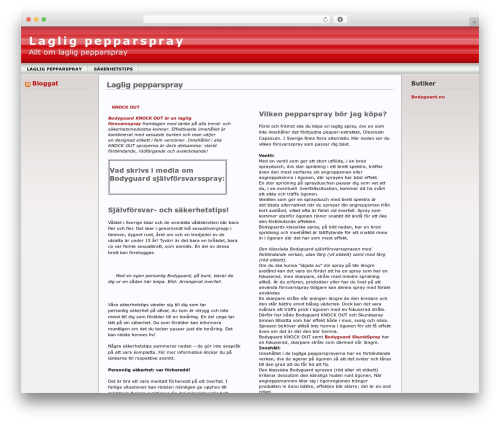 Andreas09 theme WordPress - lagligpepparspray.se