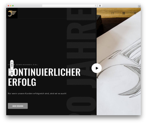 Archee WordPress page theme - je-sign.com