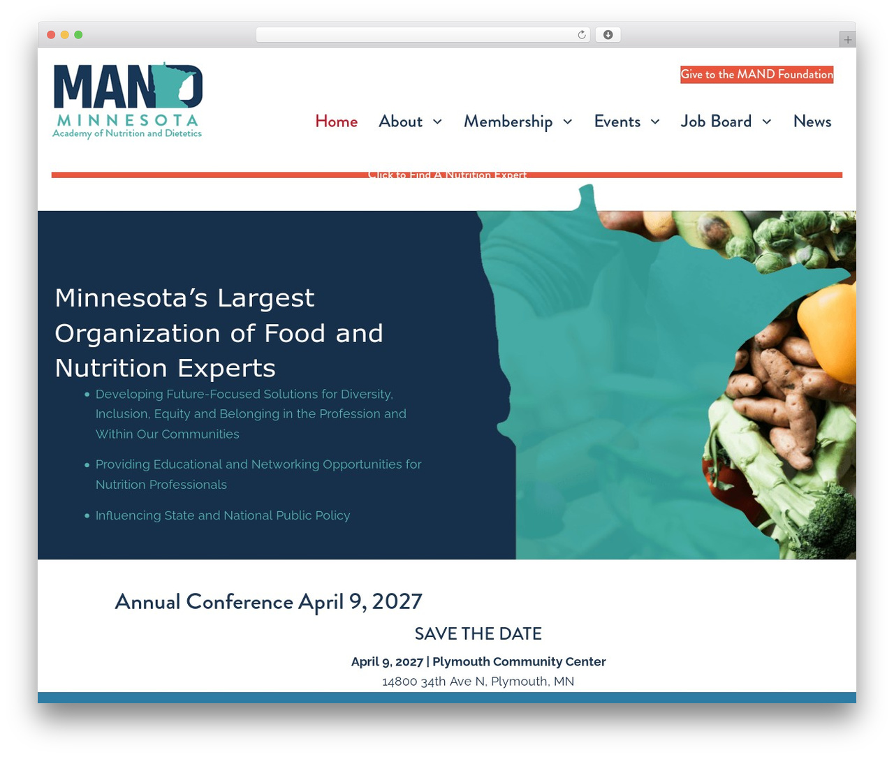 Beaver Builder Theme WordPress theme - eatrightmn.org