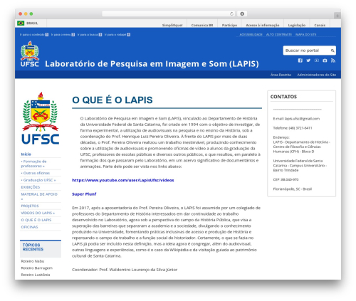 Email sharity WordPress plugin - lapis.ufsc.br