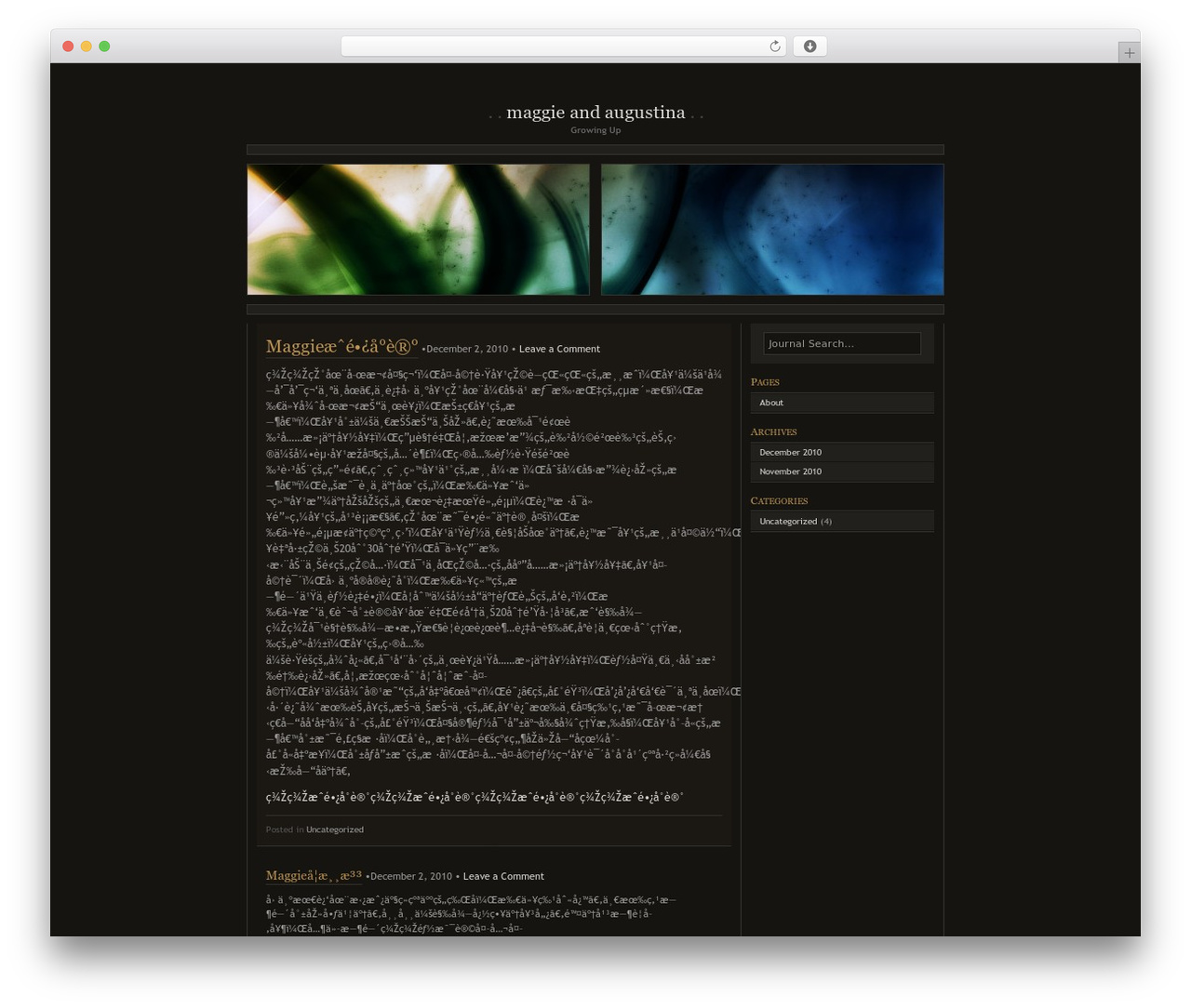 ChaoticSoul WordPress theme design - larsonzhang.com ChaoticSoul WordPress theme design - larsonzhang.com