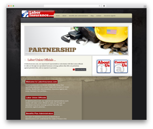 Coldstone best WordPress theme - laborinsurance.com