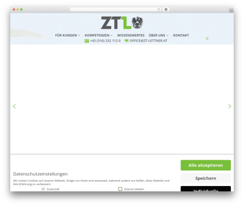 Divi WordPress theme - zt-lettner.at