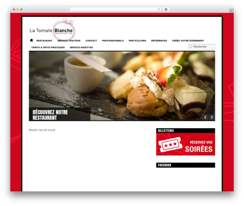 Funki theme WordPress - latomateblanche.fr