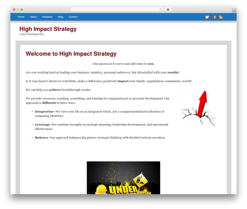 Get Noticed! premium WordPress theme - leadstrategically.com