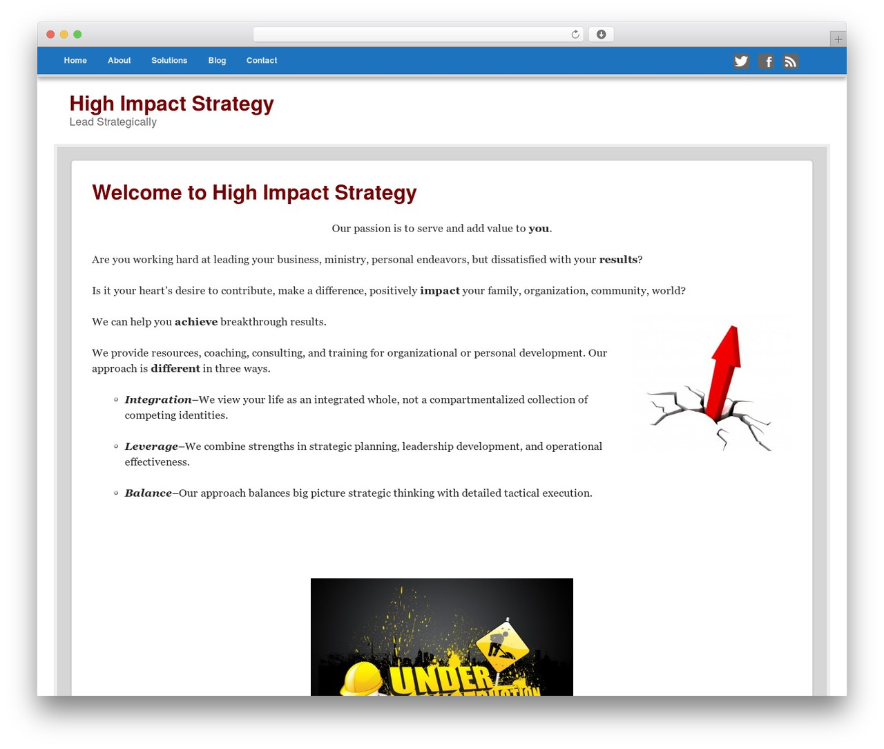Get Noticed! premium WordPress theme - leadstrategically.com