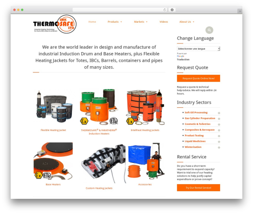 Industrial WordPress theme - lmkthermosafe.co.uk