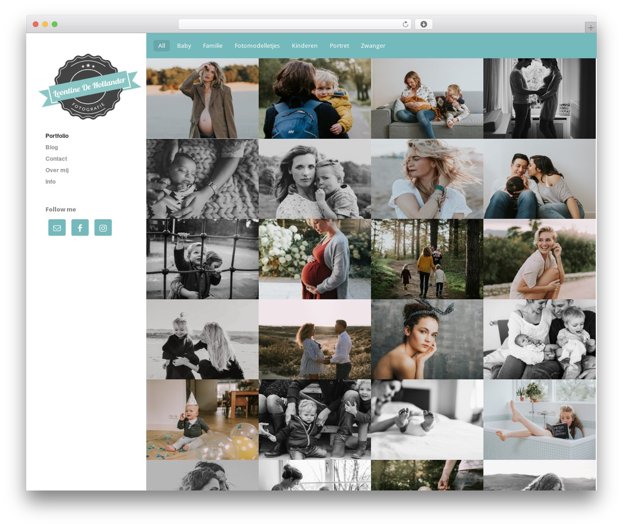 Ink WordPress theme - leontinedehollander.com