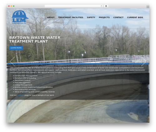 LEM WordPress theme - lemconstruction.com