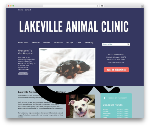 Lifelearn (Theme 8) WordPress theme - lakevilleanimalclinic.com