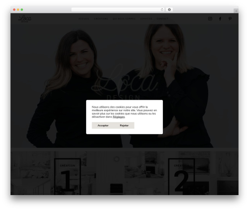 Loca WordPress theme - locadesign.ca