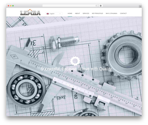 OneUp WordPress theme - lemba.lt