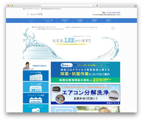 responsive_242 WP theme - lee-clean.net