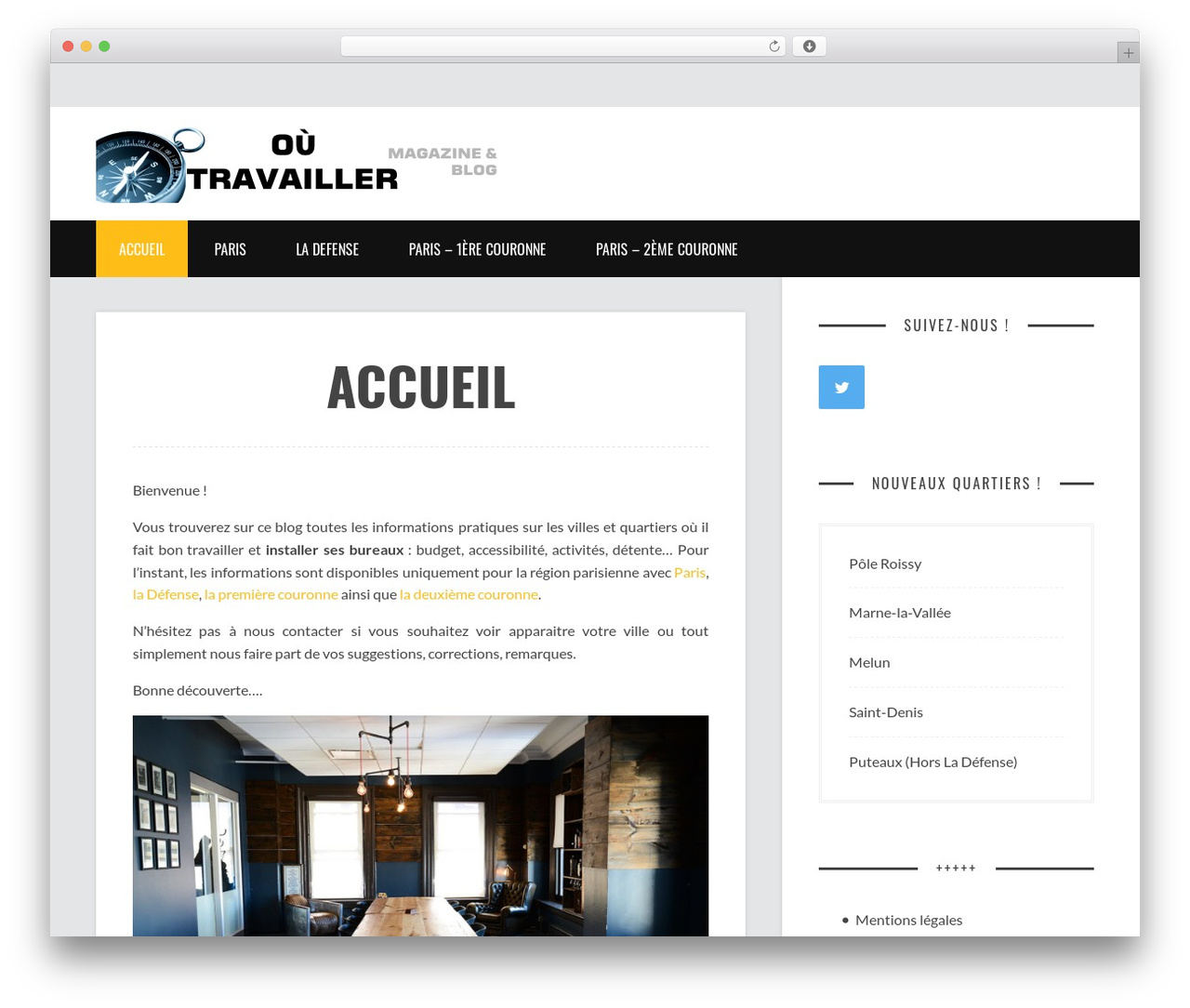 Sundak WordPress theme - ou-travailler.com Sundak WordPress theme - ou-travailler.com