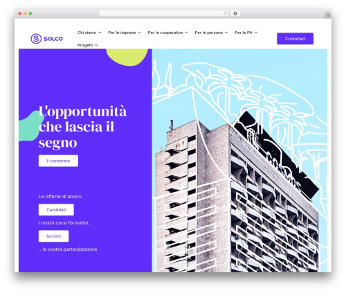 Superio WordPress theme - solco.it