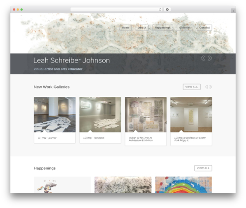 Theme WordPress Wave - leahschreiber.com