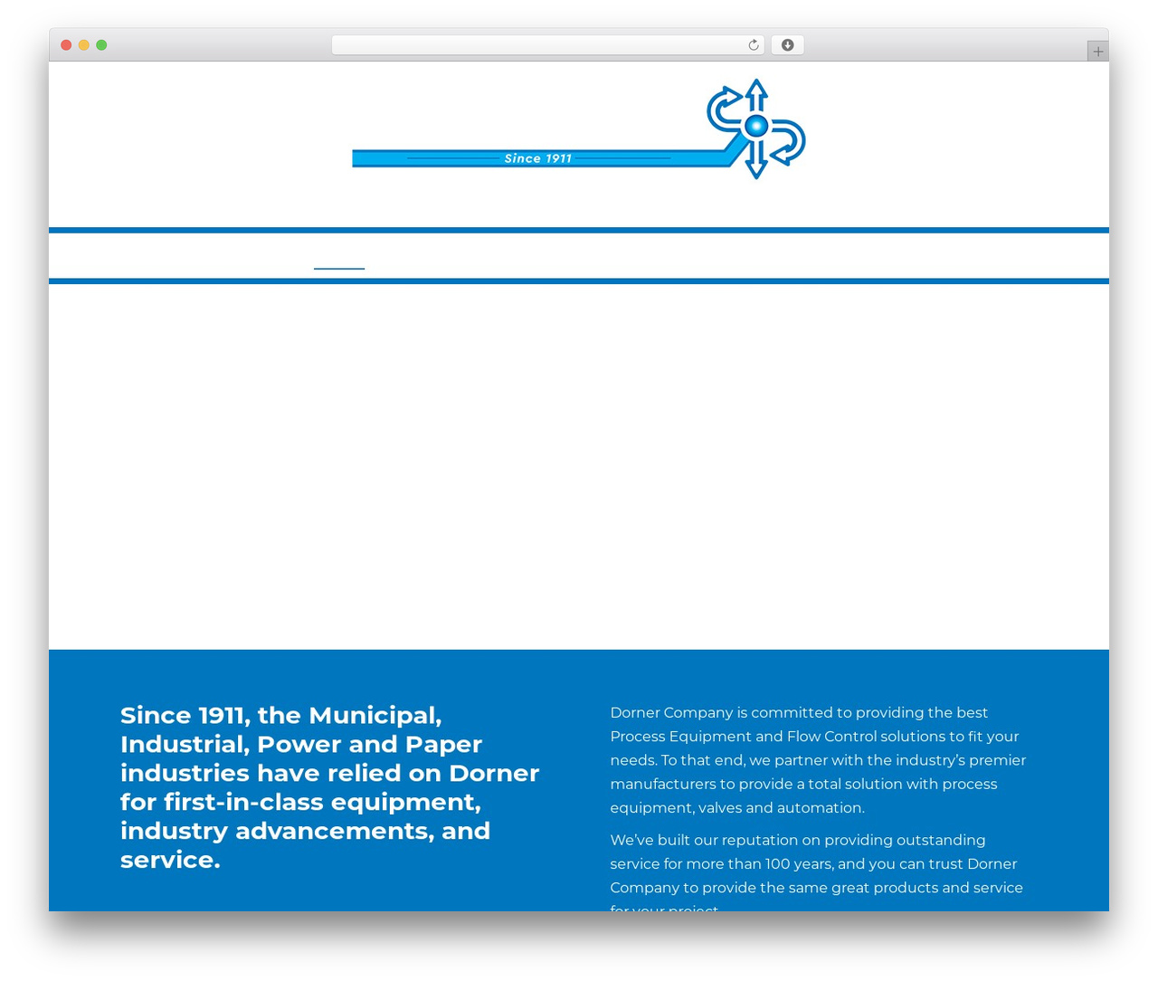 The7 WordPress theme - dornerco.com