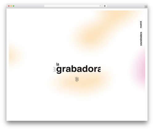 Theme WordPress Brooklyn - lagrabadora.com