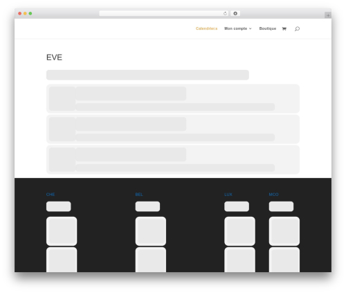 Theme WordPress Divi - lesagendas.com