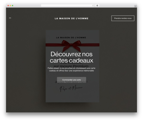 Windpress WordPress plugin - lamaisondelhomme.fr