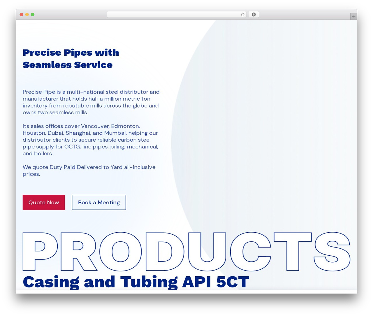 Theme WordPress Precise - precisepipe.com