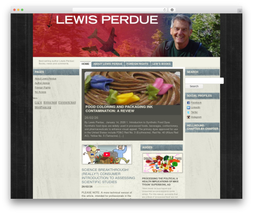 THiCK top WordPress theme - lewisperdue.com